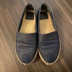 Tory Burch denim espadrilles